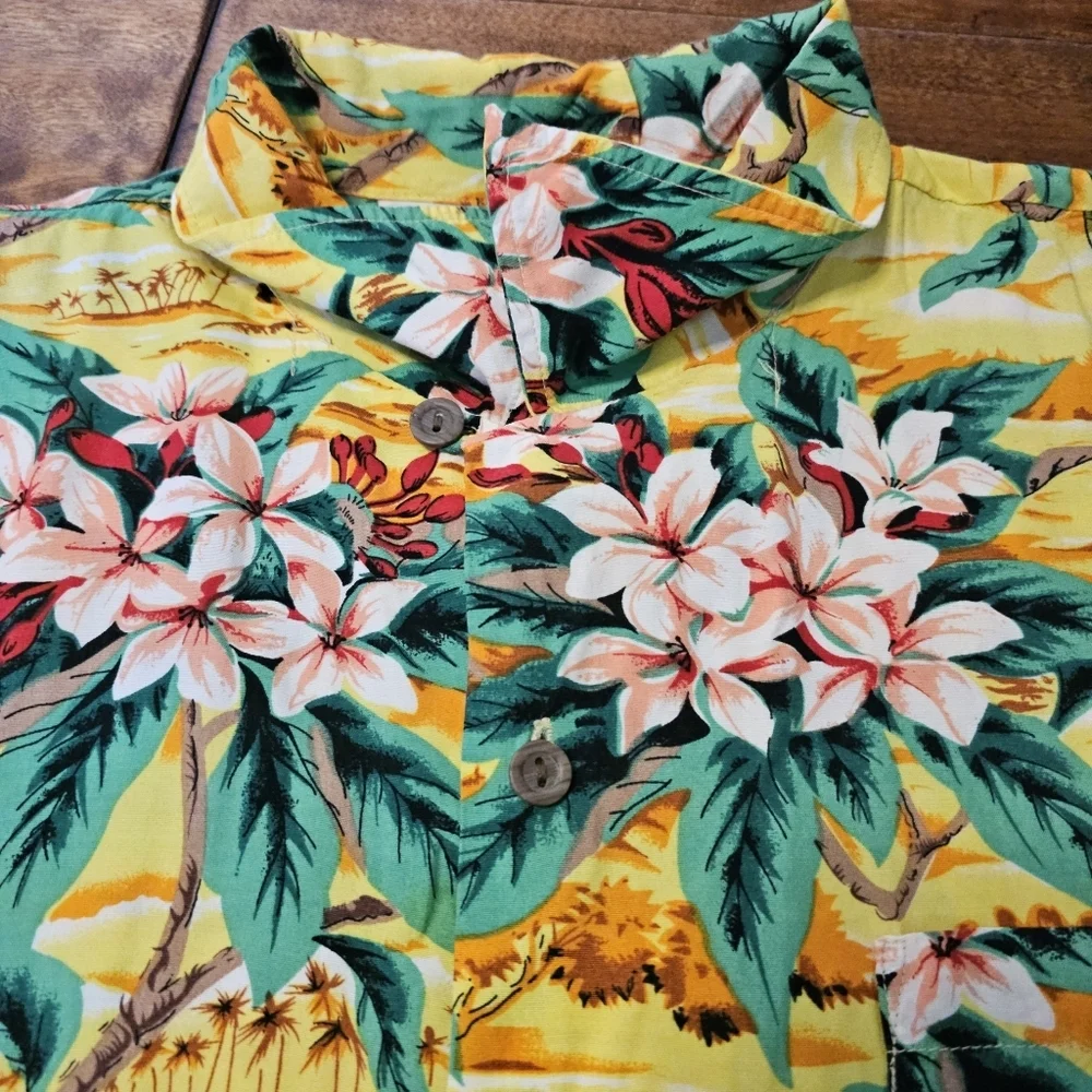 NWOT: Kenningotn Ltd. Hawaiian Shirt size L
